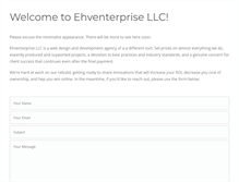 Tablet Screenshot of ehventerprise.com